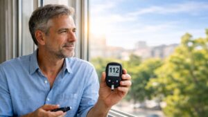 pencere kenarı kan şekeri ve doğal gün ışığı 